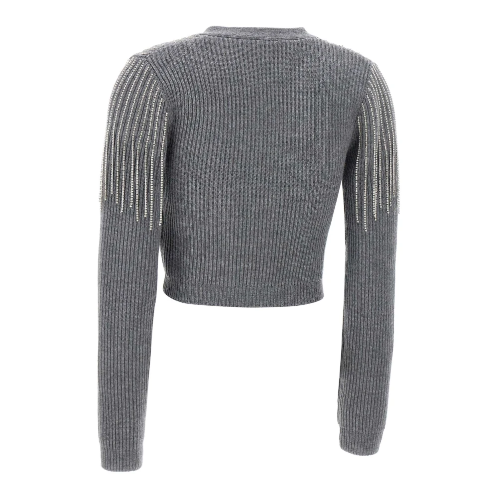 Kaos Cardigan met strass detail Gray Dames