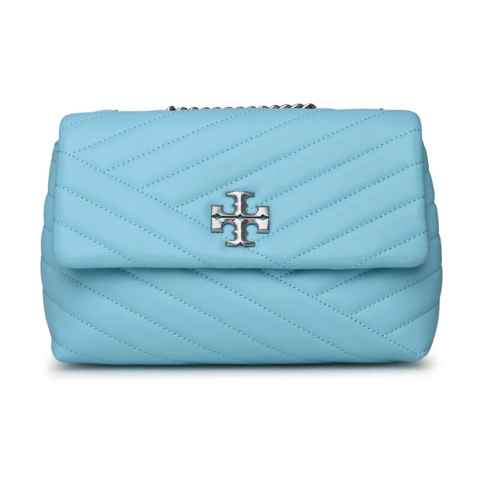TORY BURCH Blauwe Leren Kira Kleine Tas Blue Dames