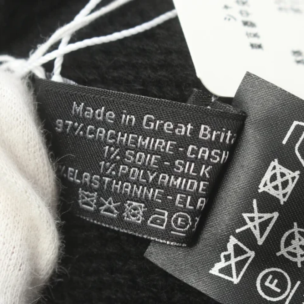 Chanel Vintage Pre-owned Silk hats Black Dames