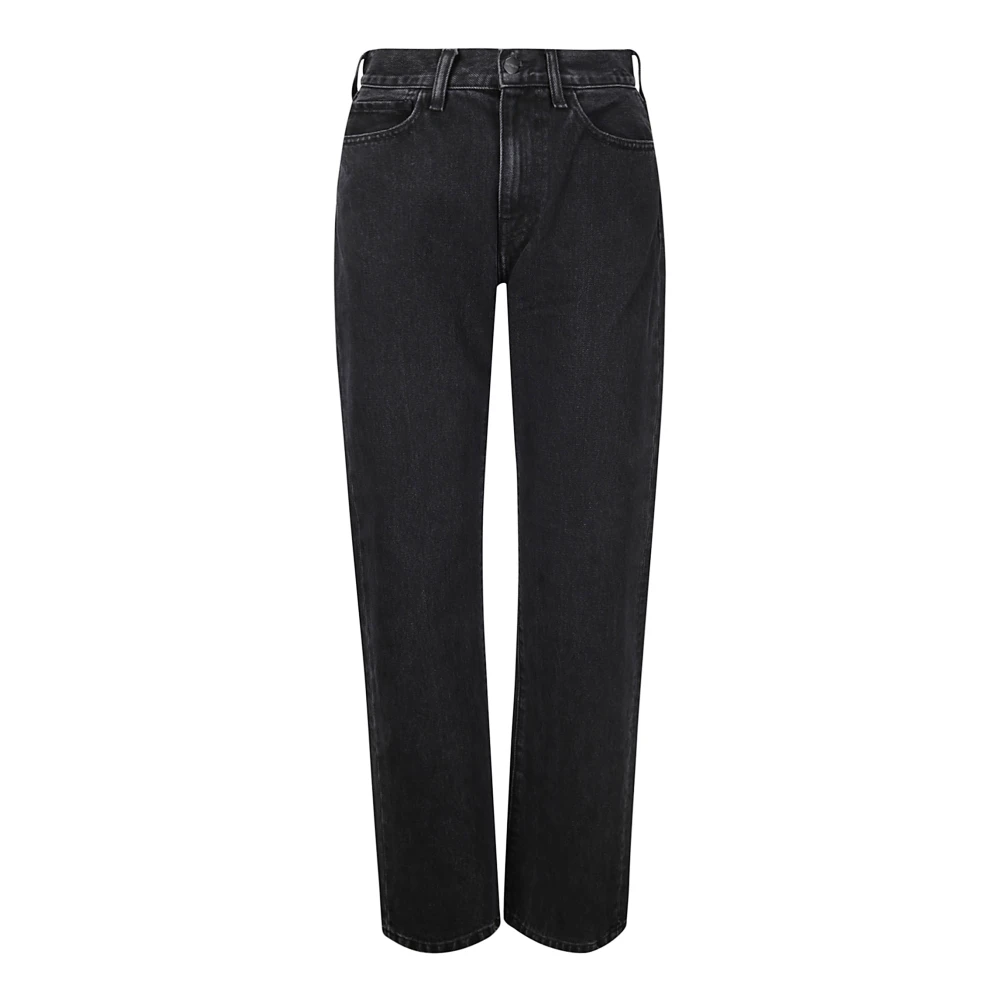 Carhartt Wip Women's Black Noxon Pant - Straight Fit Jeans - W27 - Jeans