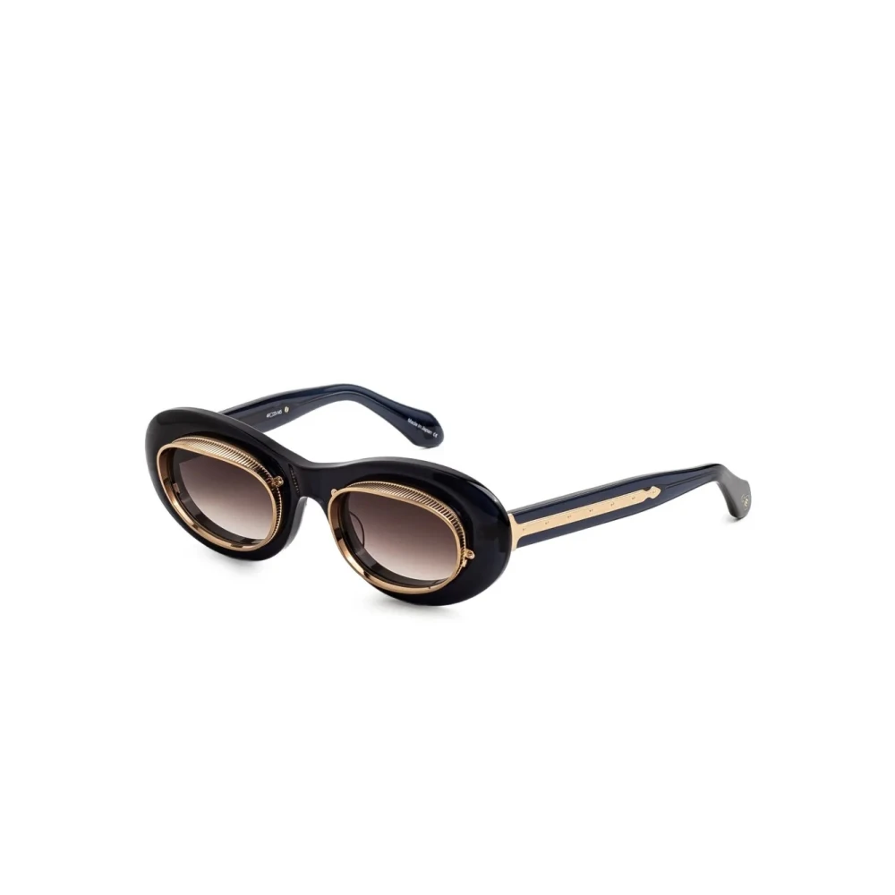 Matsuda Unisex Black 10604H Sunglasses - Sunglasses - 49 Mm - Accessories