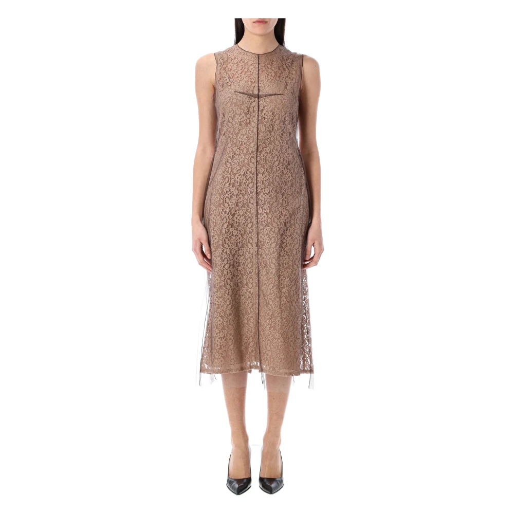 Fendi Damen Rosa Dresses