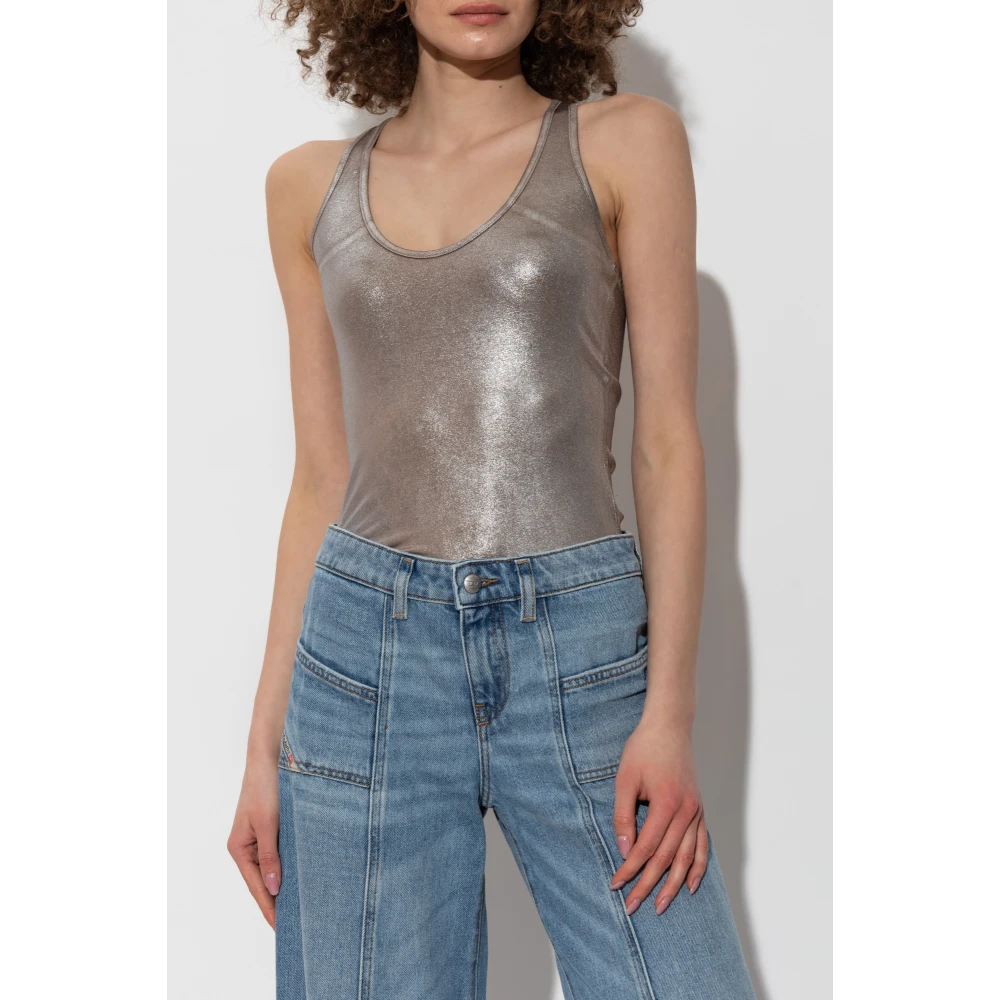 Diesel Top T-Ama Gray Dames