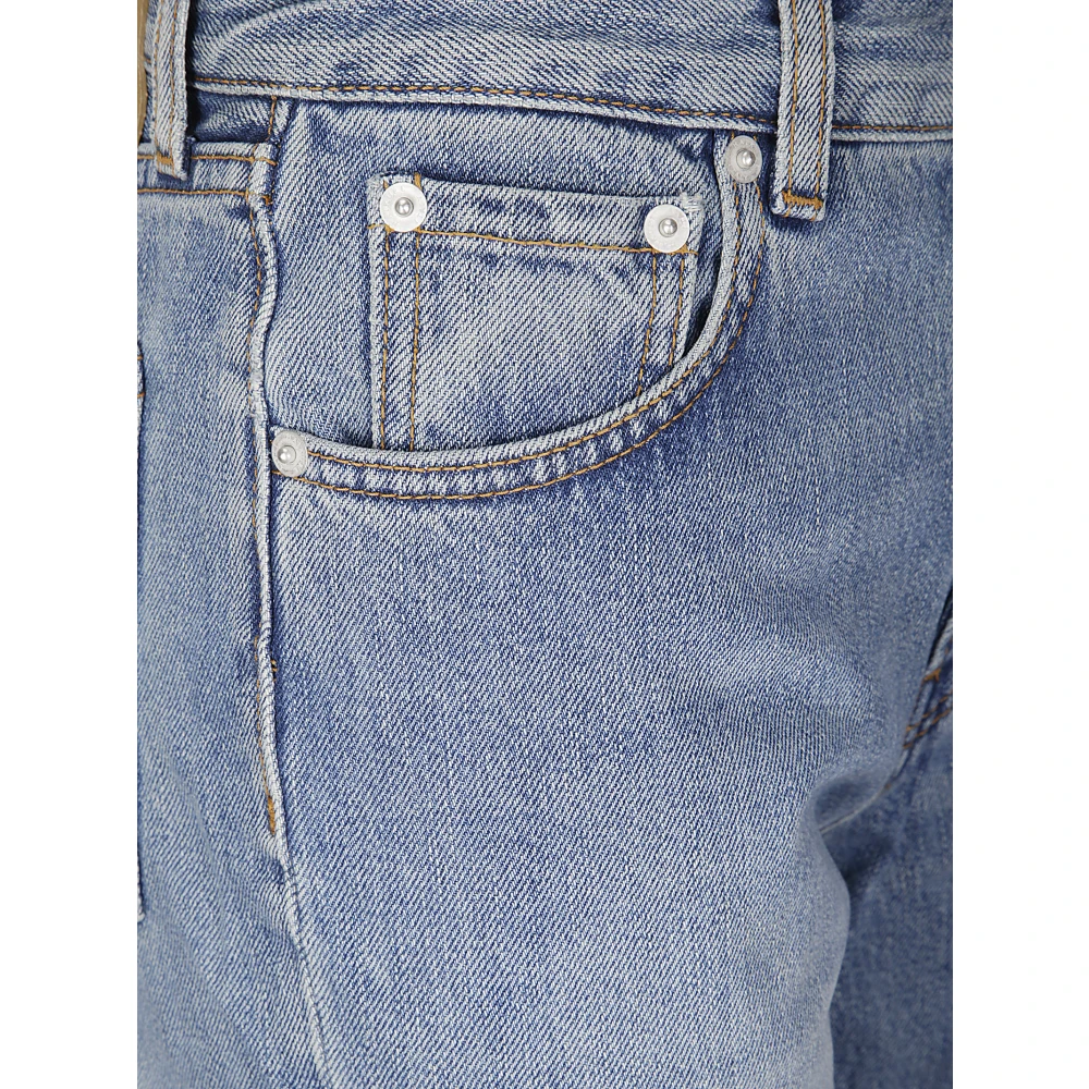 Haikure Flora Mediterranean Blue Slim-fit Jeans Blue Dames