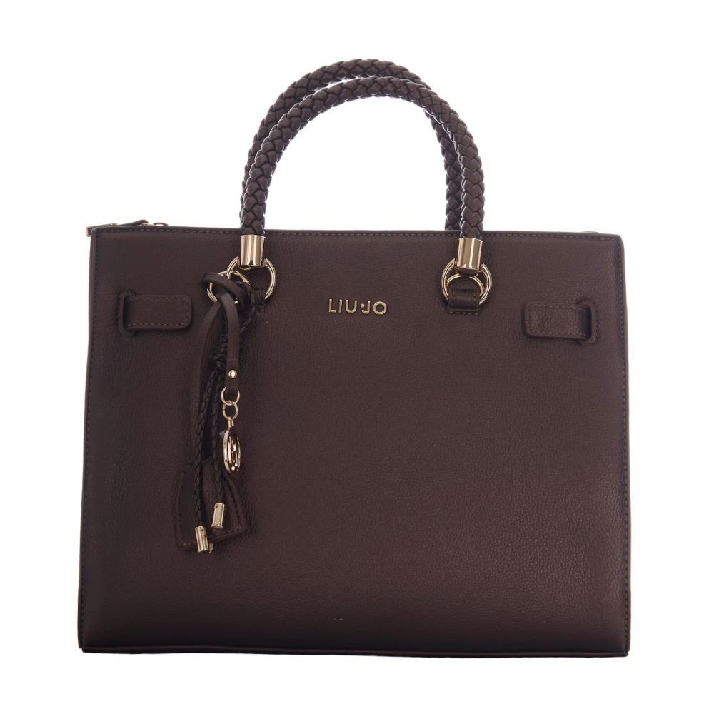 Liu Jo Brown Ecs M Tote - Female - Handbags - One Size - Bags