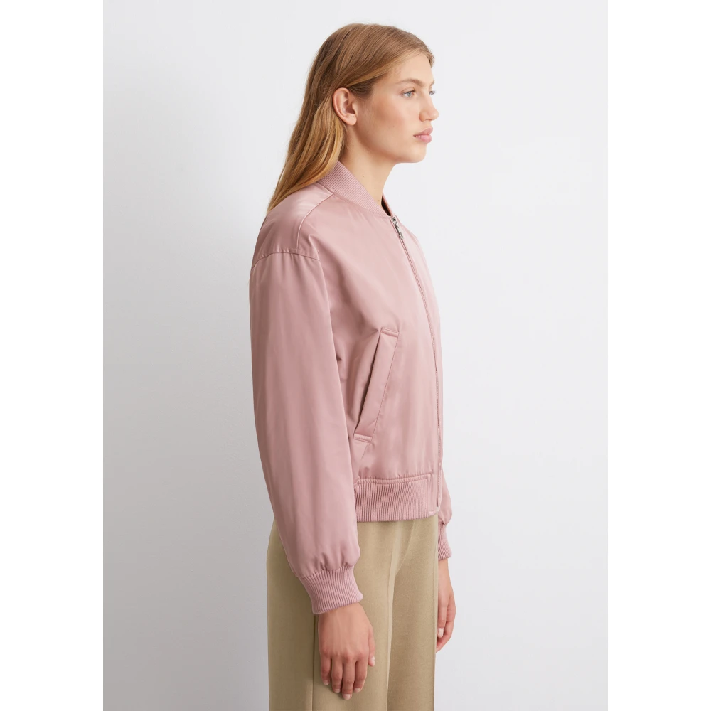 Marc O'Polo Reguliere aviator-stijl blouson Blue Dames