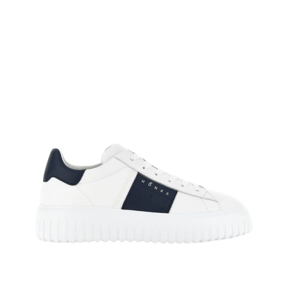 Hogan Sportieve H-Streep Sneakers Heren Schoenen Wit