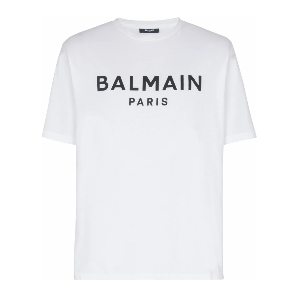 Balmain - Tops > T-Shirts - White - Balmain - Modalova