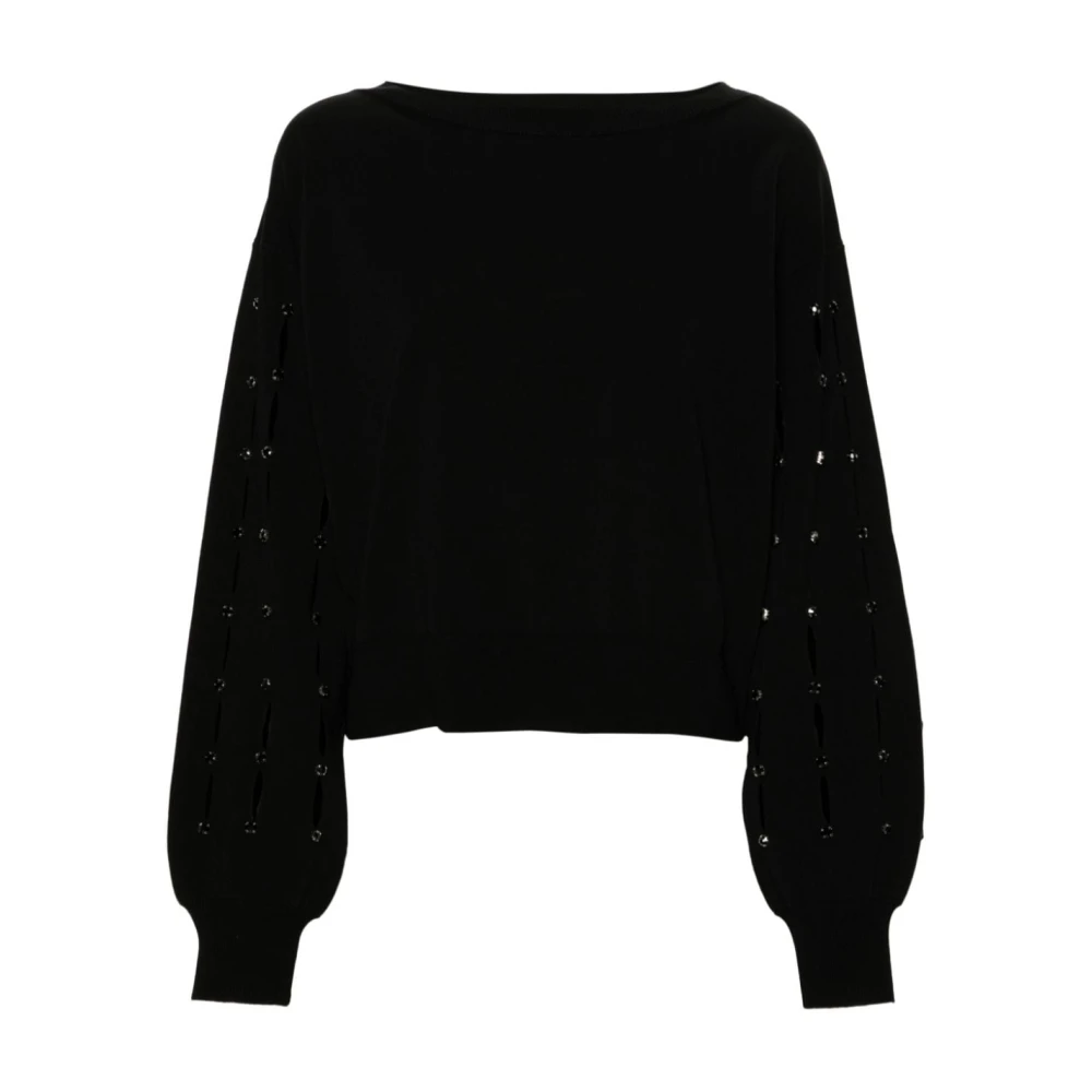 Liu Jo Zwarte Sweater Collectie Black Dames