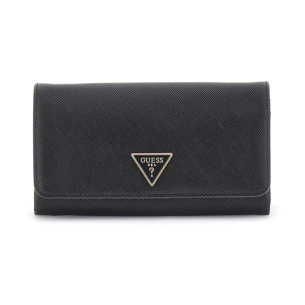 Guess Women's Black Wallets & Cardholders, One Size, Mini Crossbody Bag With Logo
