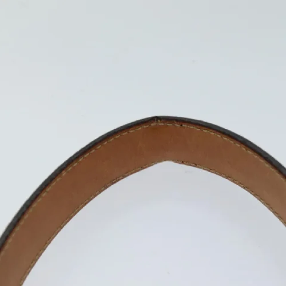 Celine Vintage Pre-owned Leather handbags Brown Dames