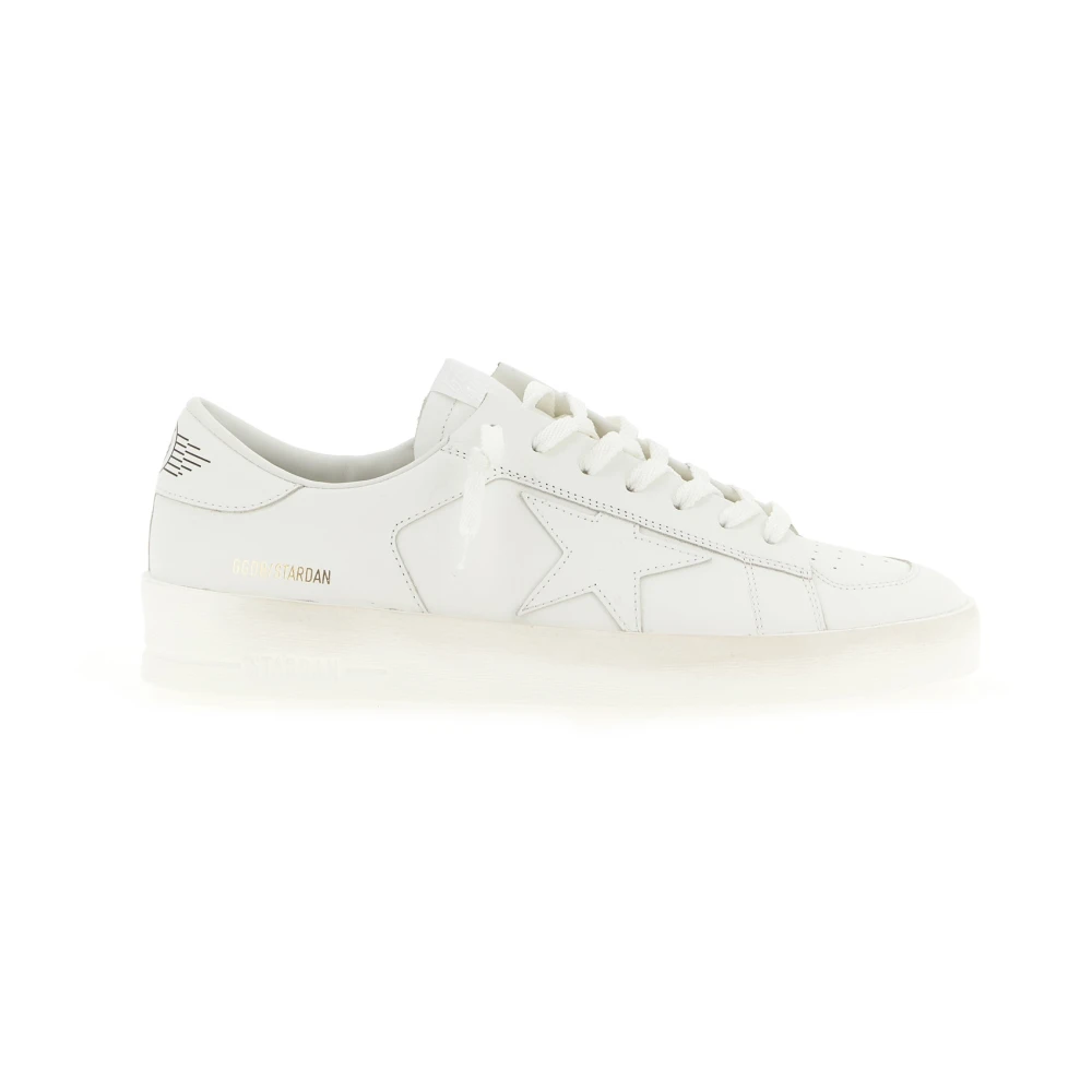 Golden Goose Men's White Stardan Trainers - Sneakers - 7 Uk - Shoes