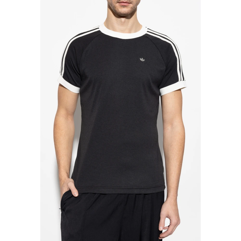 adidas Originals T-shirt met logo Black Heren