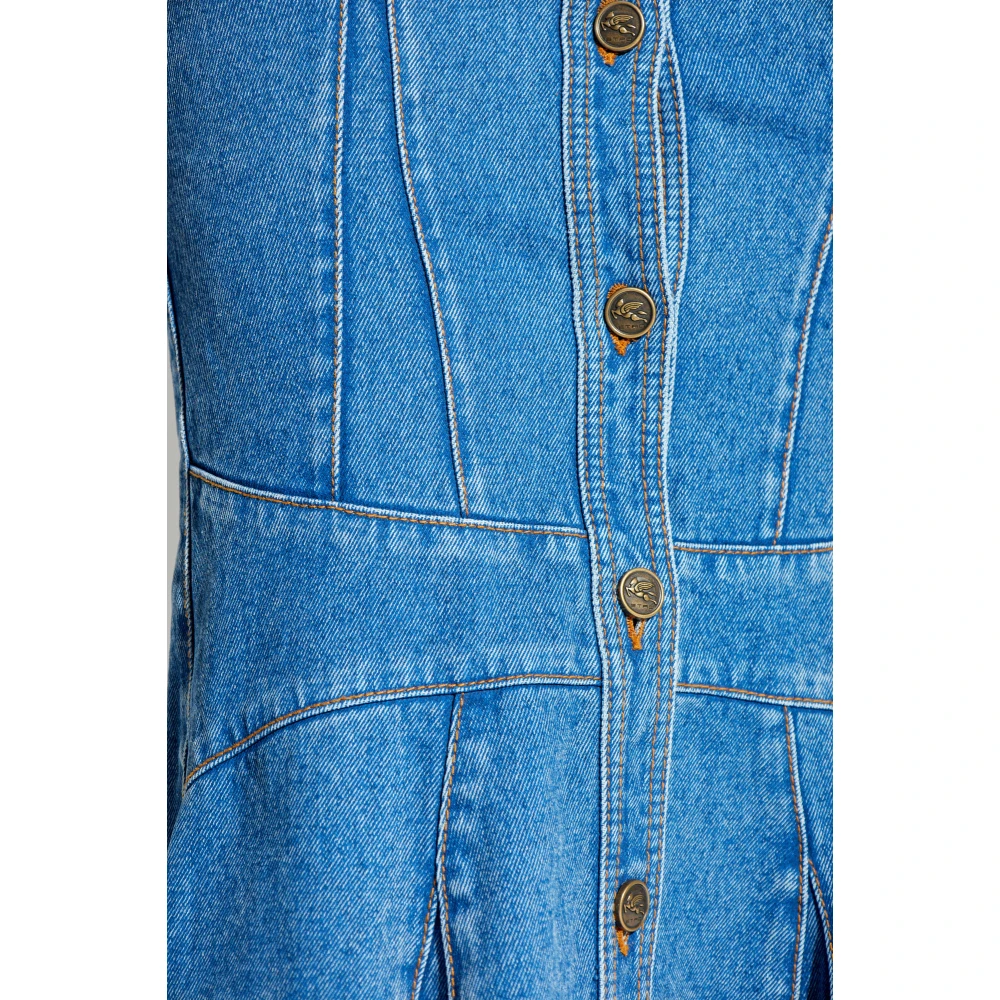 ETRO Denim rok van Blue Dames