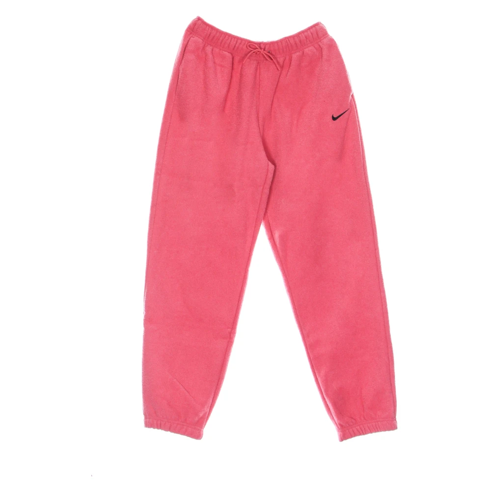 Nike Plush High Rise Jogger Sweatpants Pink Dames
