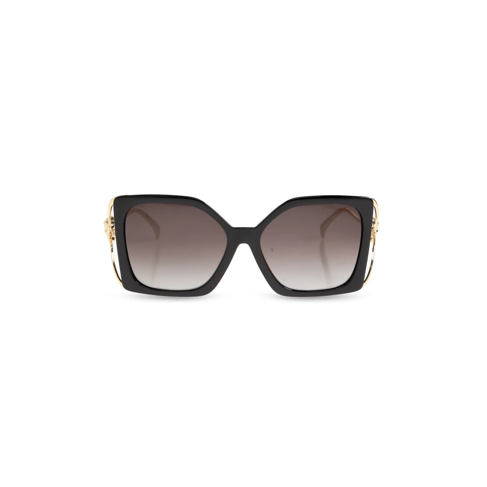 Versace Women's Black Sunglasses, 58 Mm, Oversized Square Sunglasses