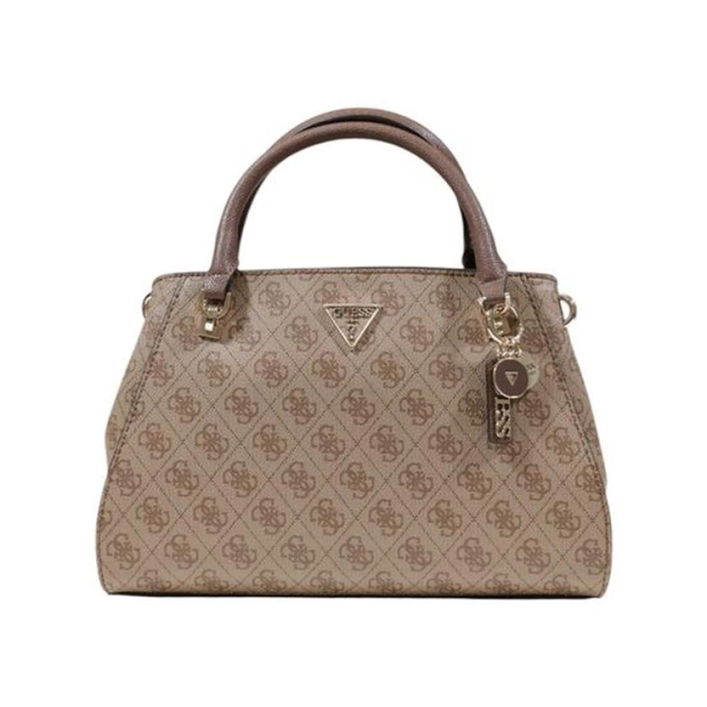 Guess Beige Handtas Grote Dames Tassen Collectie Beige Dames