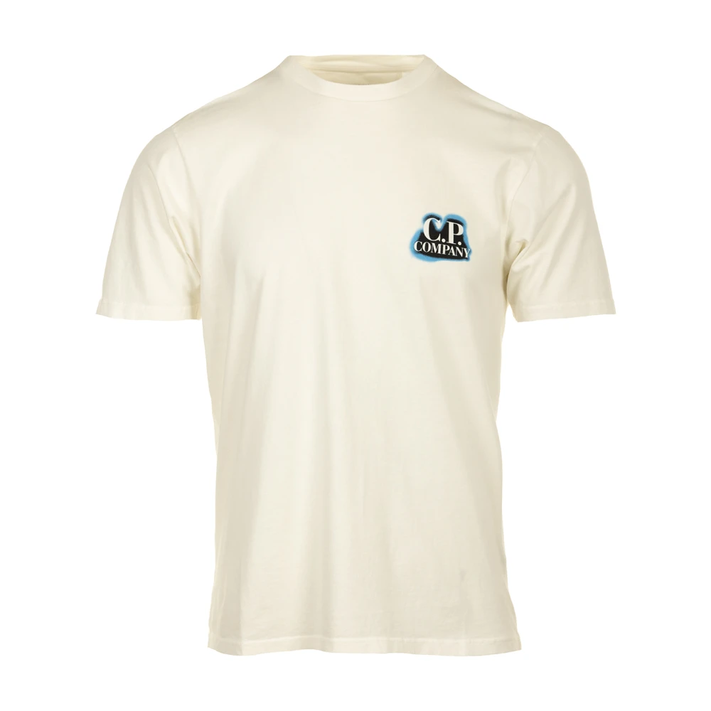 C.P. Company Britse Ambachtelijke T-shirt voor Mannen White Heren
