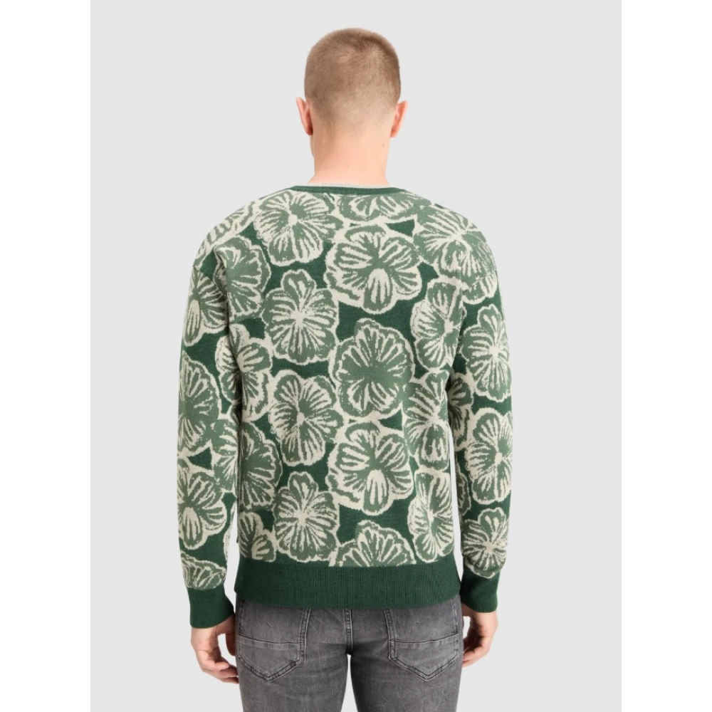 Scotch & Soda Stijlvolle Sweater voor Mannen Green Heren