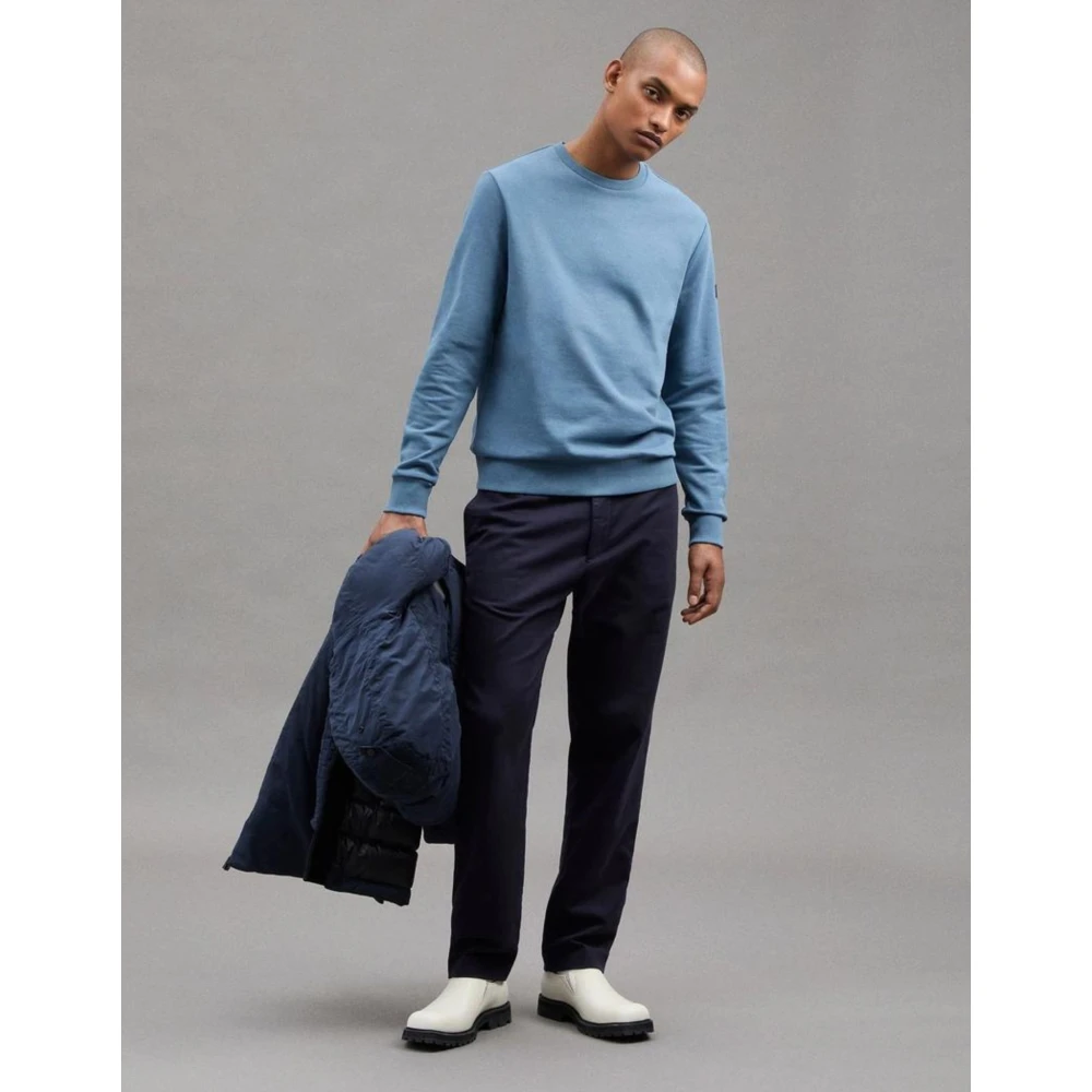 Peuterey Blauwe Saidor B Trui Blue Heren