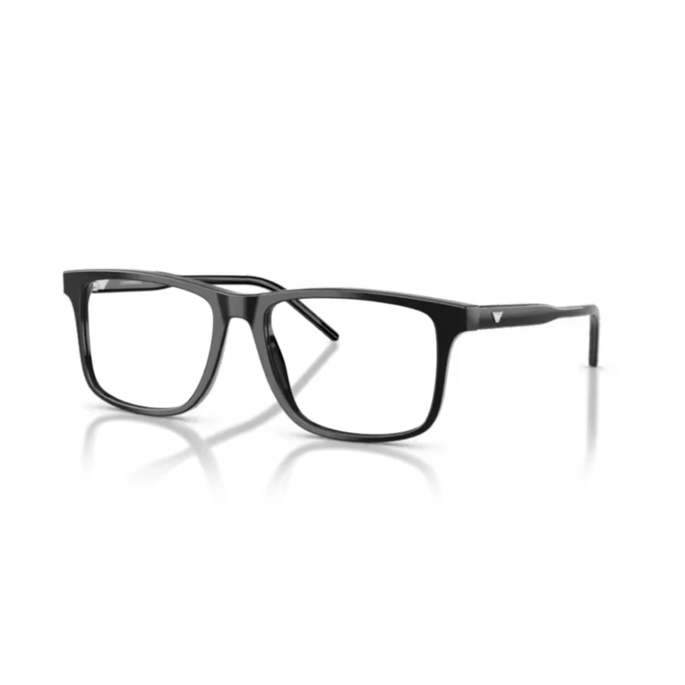 Emporio Armani Unisex Black Glasses, 55 Mm, 3257 Vista