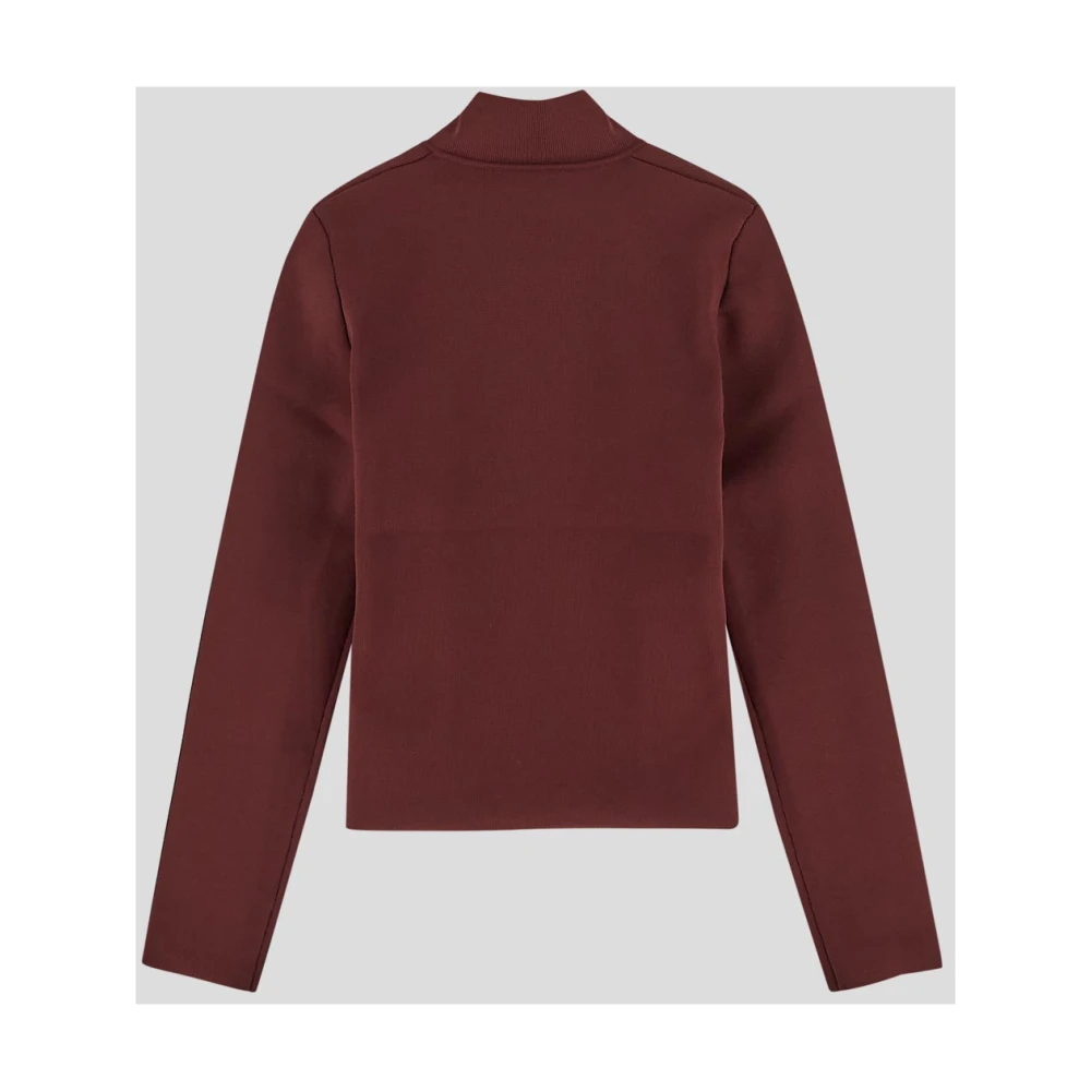JW Anderson Dames Gebreide Mode Red Dames