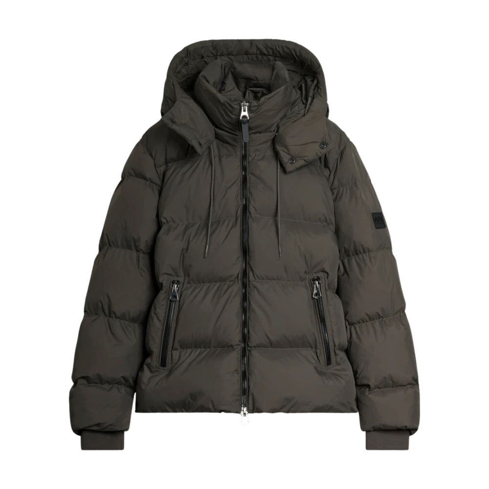 Antony Morato Men's Green Relaxed-Fit Down Jacket - Winter Jackets - M - Jackets