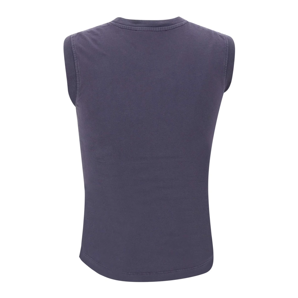 The Attico Katoenen Tank Top Purple Dames