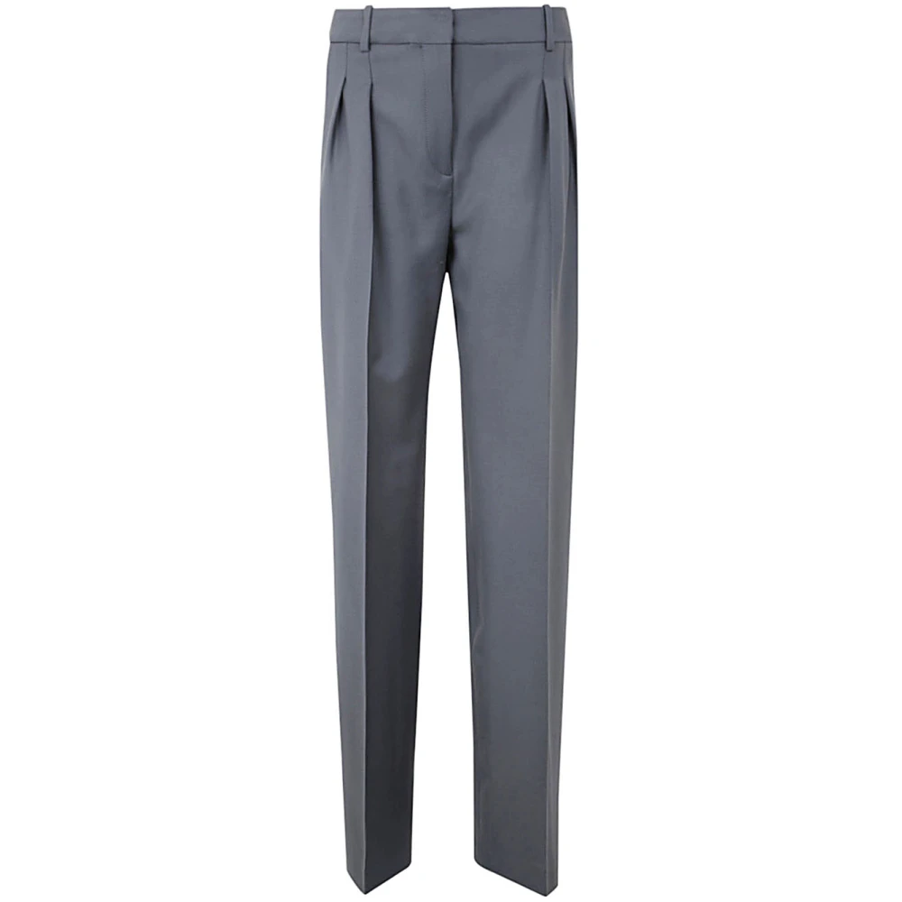Trousers > Straight Trousers - - Loulou Studio - Modalova