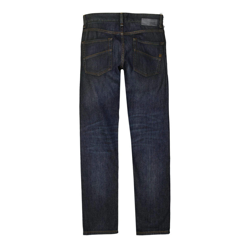 Fendi Blauwe Denim Jeans voor Heren Blue Heren