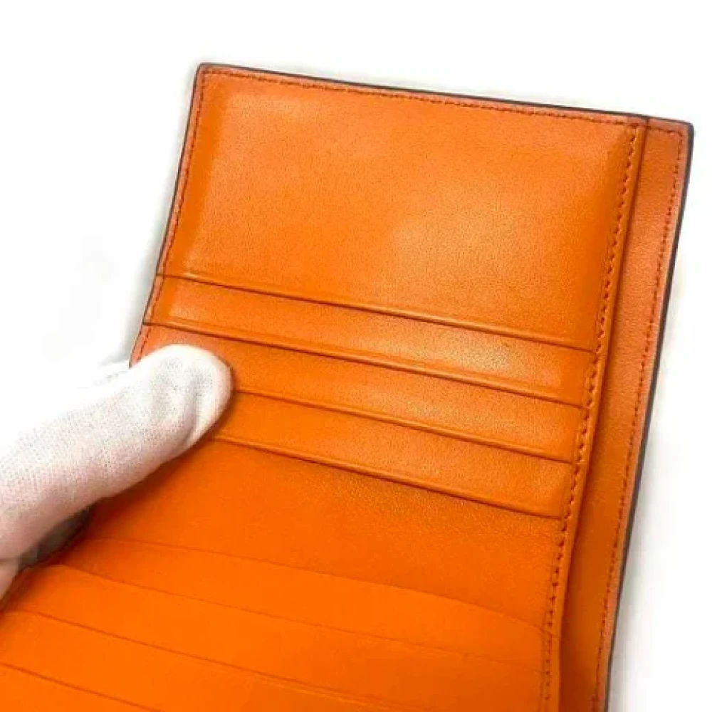 Fendi Vintage Pre-owned Fabric wallets Beige Dames