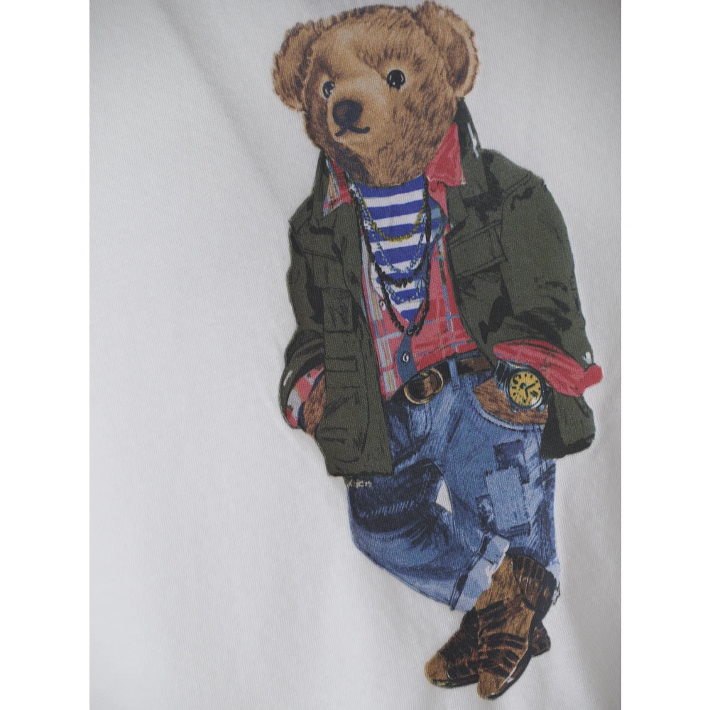 Polo Ralph Lauren Stijlvolle T-shirts en Polos White Heren