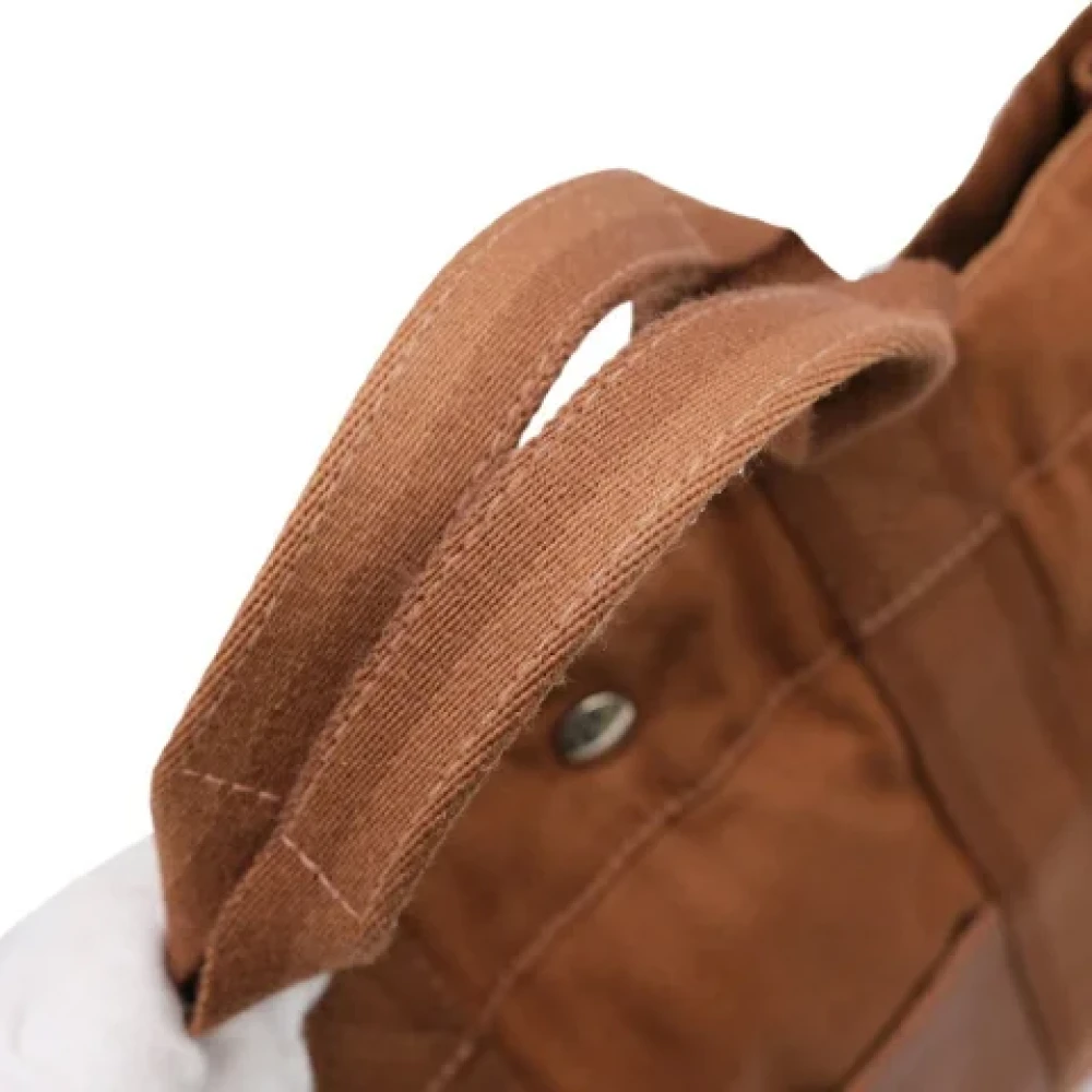 Hermès Vintage Pre-owned Canvas handbags Brown Dames