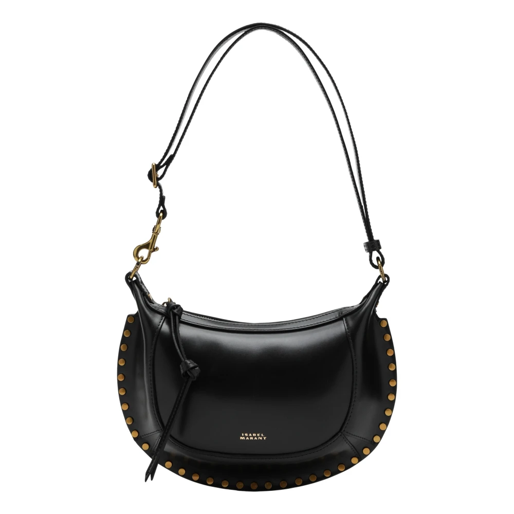 Isabel marant Middelgrote Schoudertas Oskan Moon Black Dames