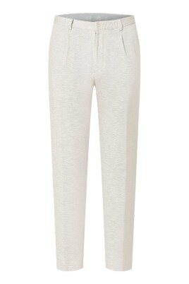 mans-zigzag-monstrade-ljusgra-beige-byxor