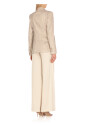 gouden-viscose-blend-blazer-vrouw