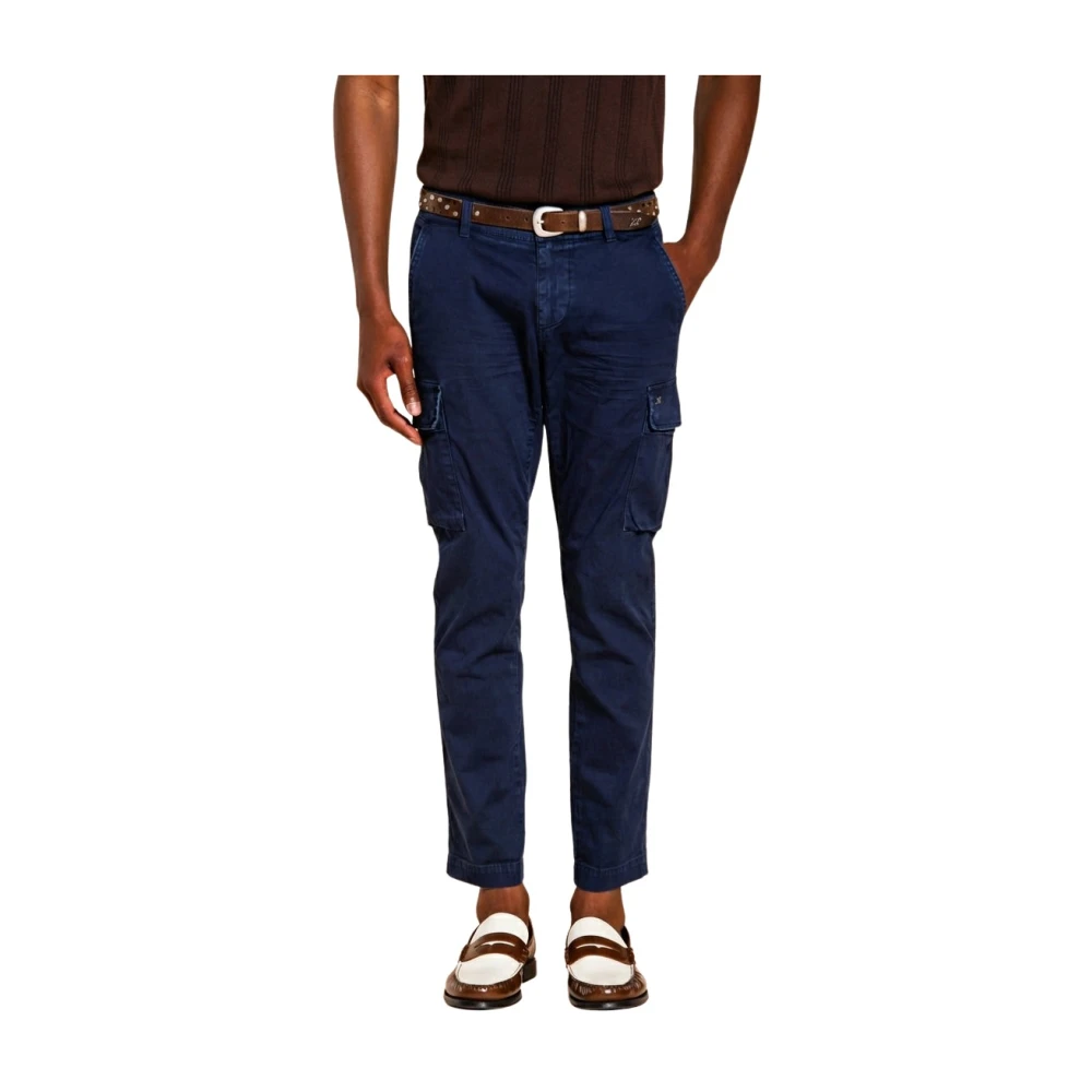 Mason's Uomo Blu Pantaloni, S, New,