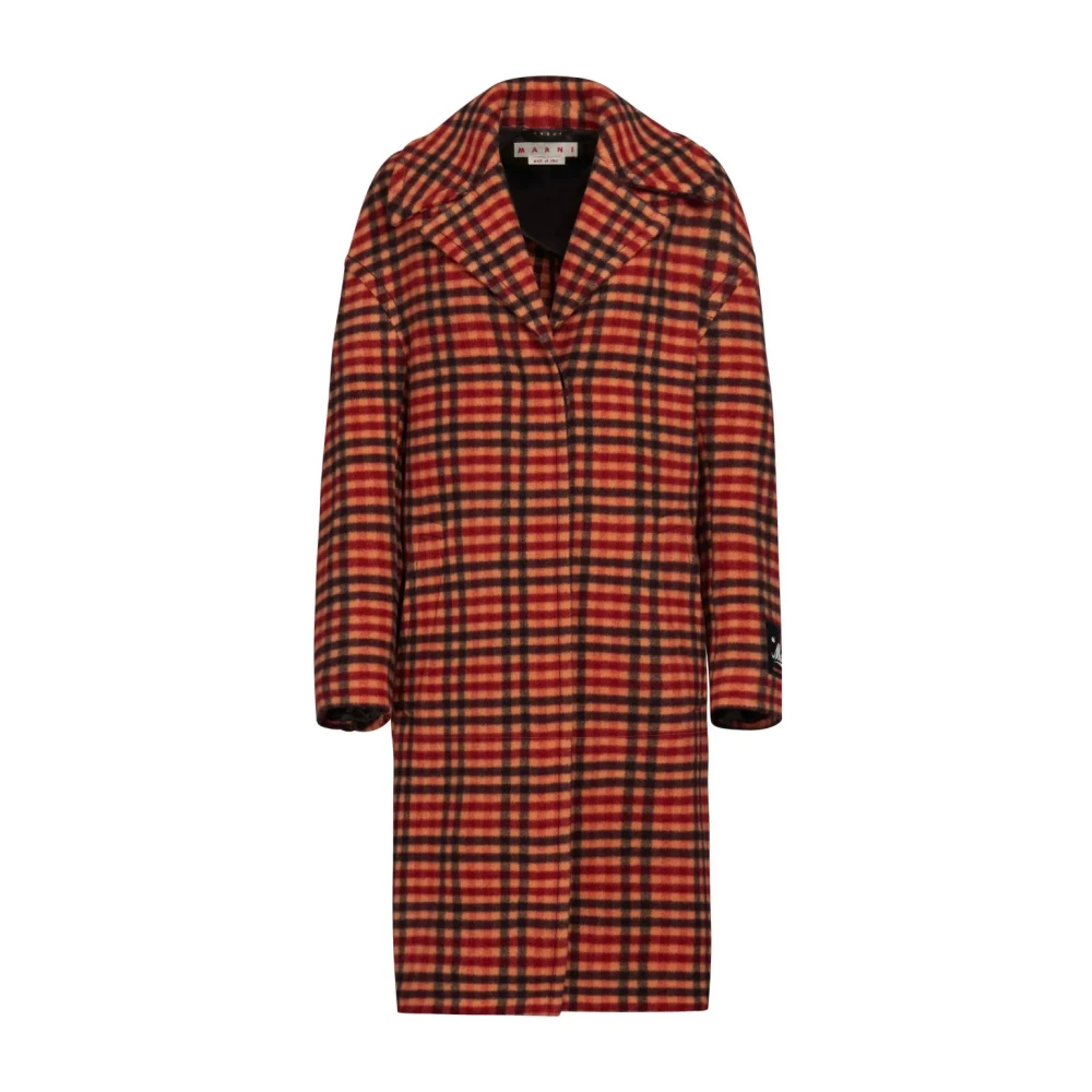 Coats > Single-Breasted Coats - - Marni - Modalova