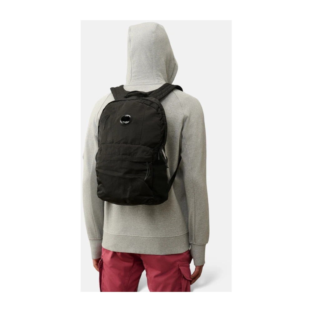 C.P. Company Waterdichte Nylon Rugzak Black Heren