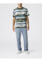t-shirt-vert-en-coton-zigzag