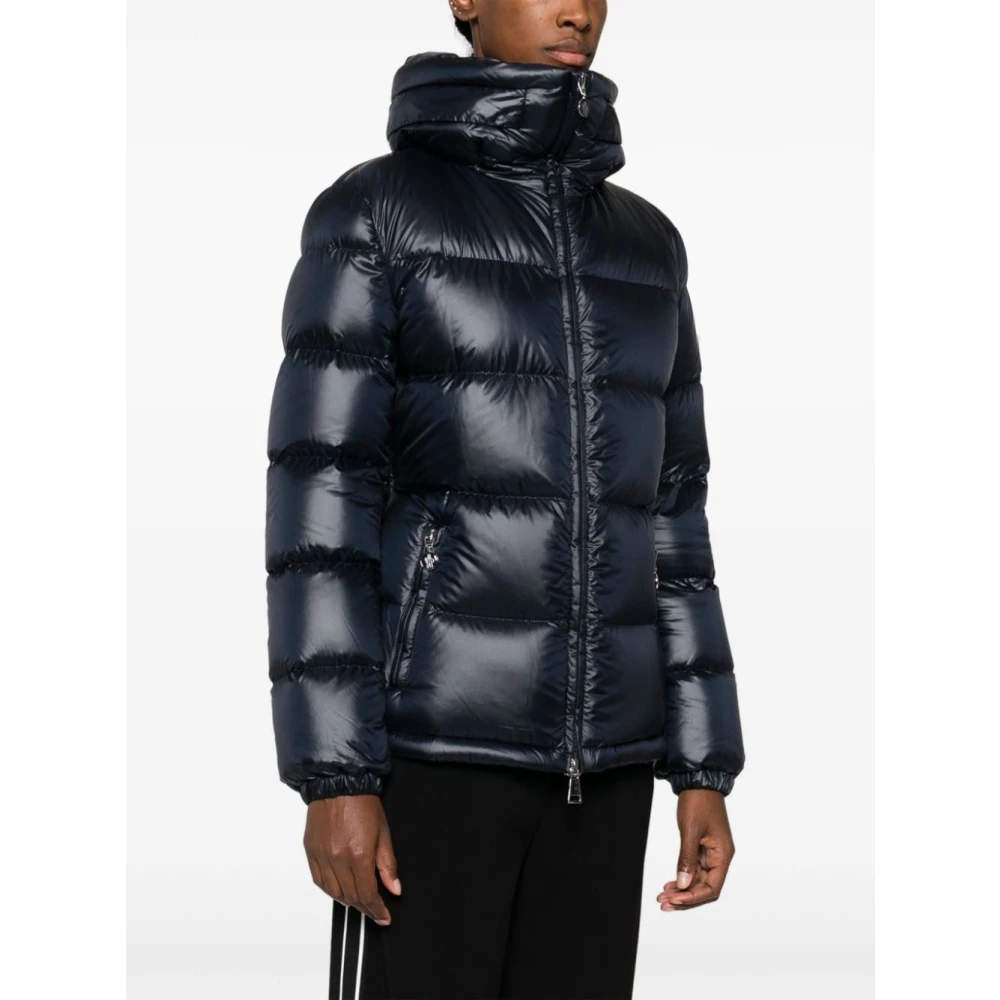Moncler Stijlvolle Douro Jas voor Mannen Blue Heren