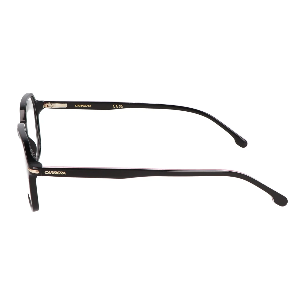Carrera Italiaanse Stijl Brilmontuur met Onregelmatige Vorm Black Unisex