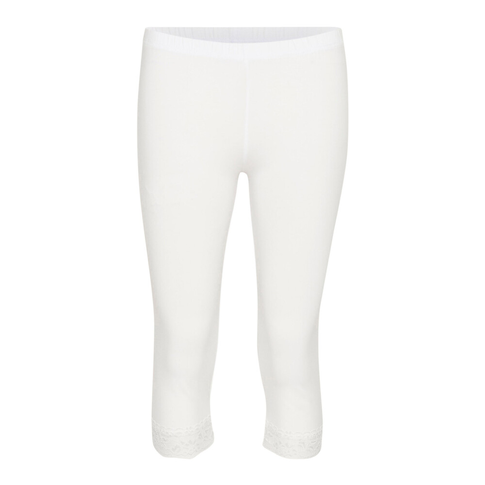 Leggings Bianchi con Pizzo Cream Leggings Miinto