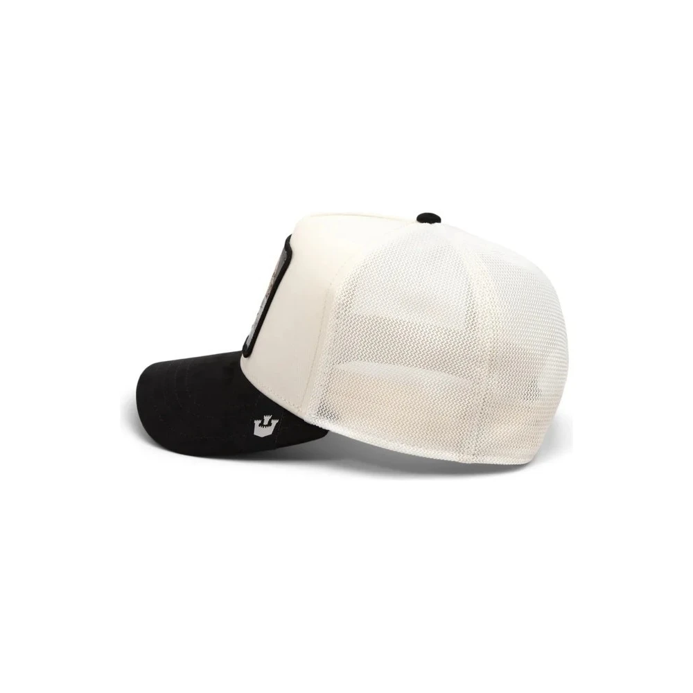 Goorin Bros Beige Pit Bull Suede Trucker Cap White Heren