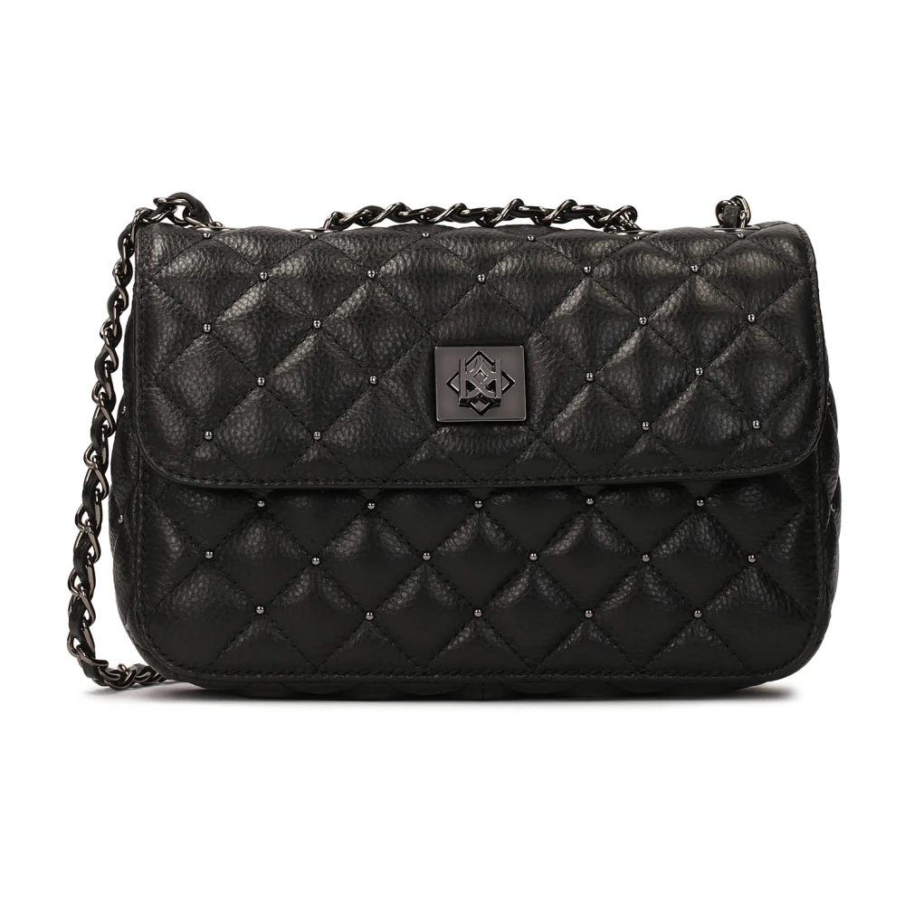 Kazar Gewatteerde handtas met zwart hardware Black Dames