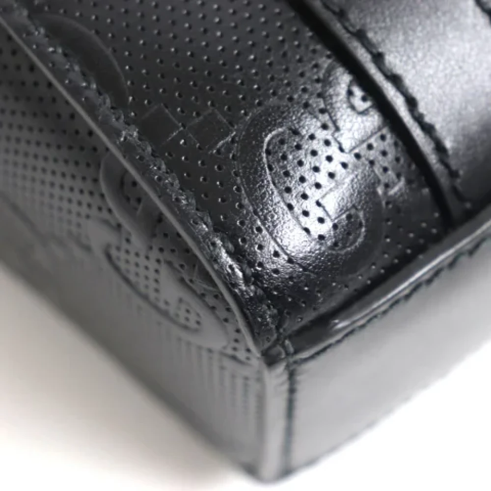 Gucci Vintage Pre-owned Leather totes Black Dames