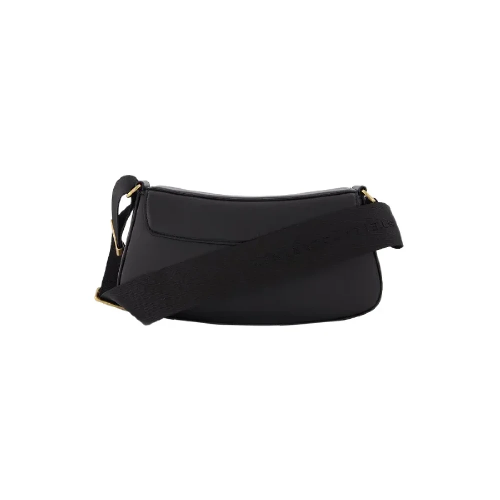 Stella Mccartney Leather shoulder-bags Black Dames