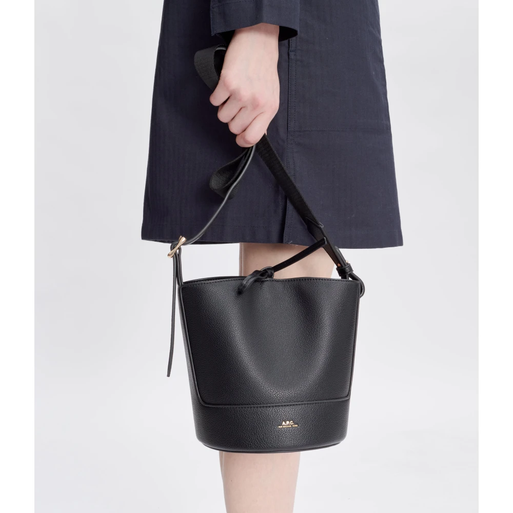 A.p.c. Stijlvolle Minimalistische Tas Black Dames
