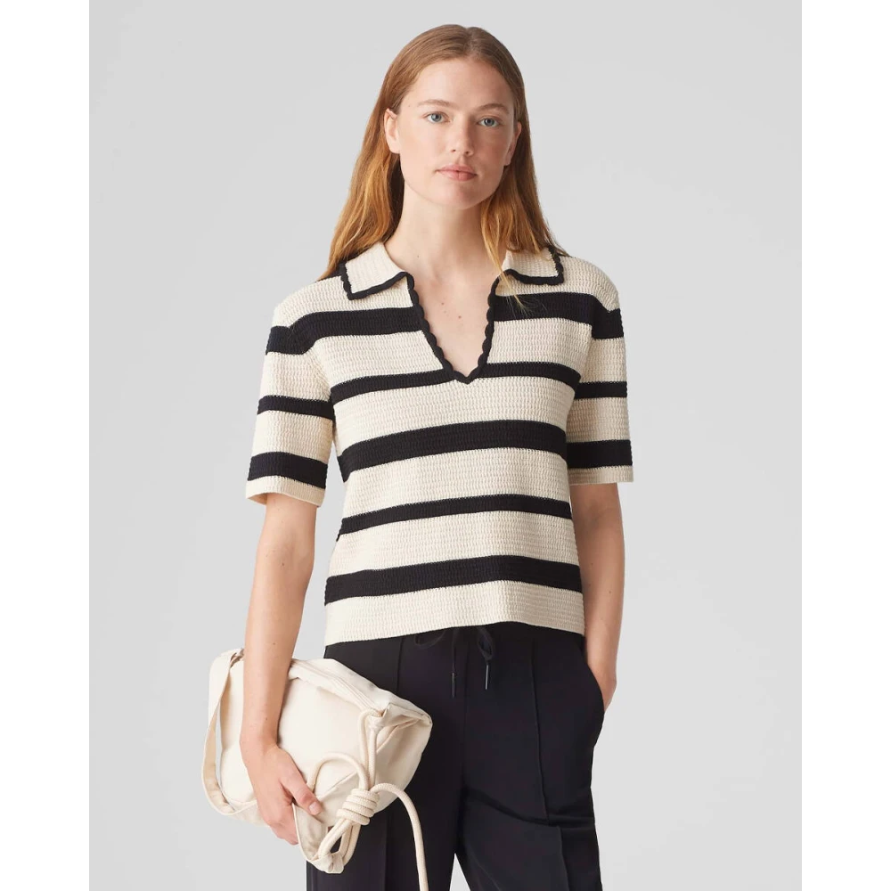 Opus Stijlvolle Pullover met Pertiny Detail Black Dames