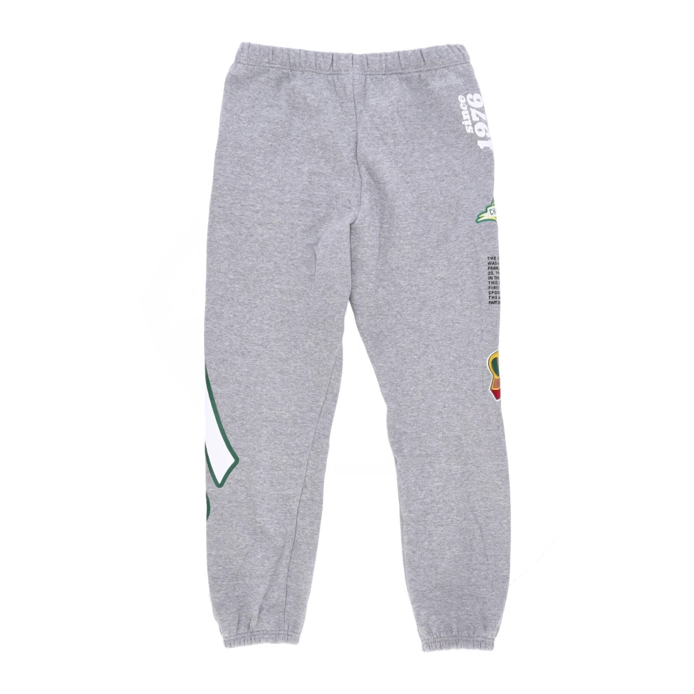 Mitchell & Ness Seattle Supersonics Fleece Broek Gray Heren